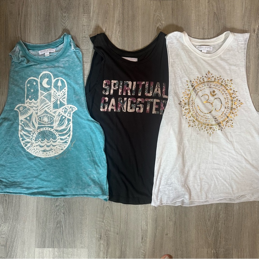 Spiritual Gangster Tanks - Set of 3